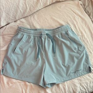 Outdoor Voices Sky Blue Athletic Shorts